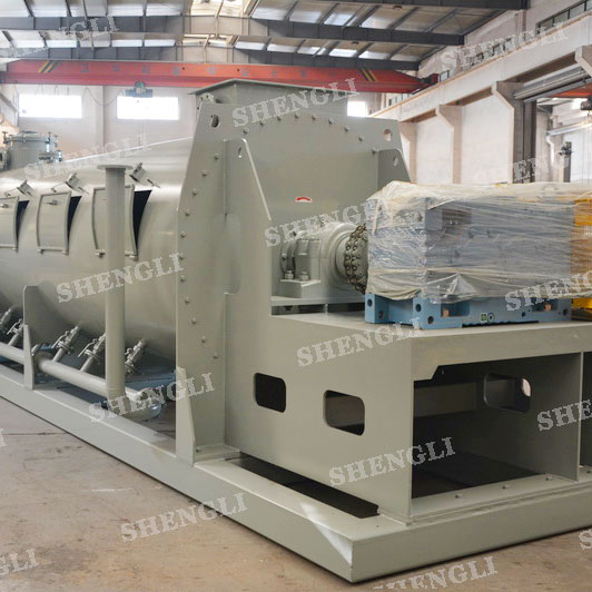 CMS-15000 單軸連續(xù)式攪拌機(jī)，用于固廢處理